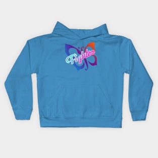 Fighter Butterfly Kids Hoodie